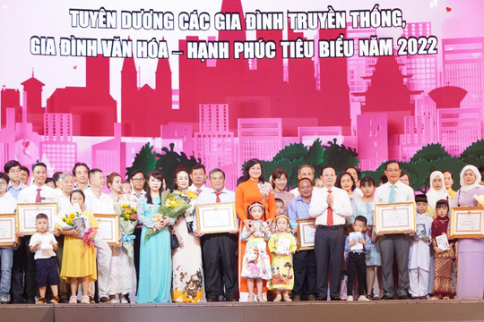 Tôn vinh giá trị văn hóa gia đình tại Ngày hội Gia đình Việt Nam 2023
