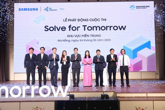 Lần đầu tiên phát động cuộc thi Solve for Tomorrow 2023 tại miền Trung