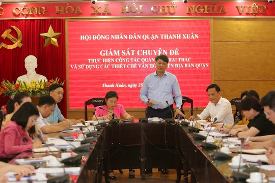 Quận Thanh Xuân quan tâm đầu tư các thiết chế văn hóa, thể thao