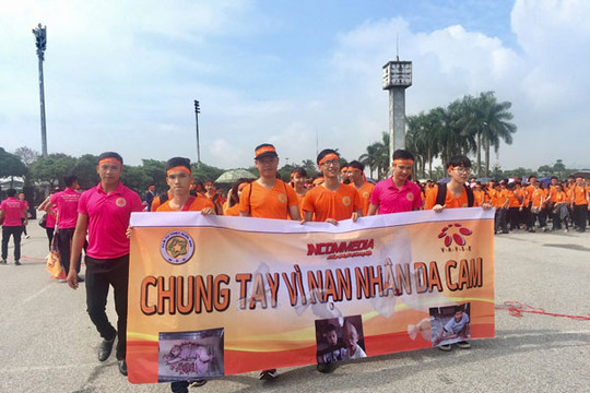 Hà Nội: Hỗ trợ vật chất, sinh kế cho 25.000 lượt nạn nhân chất độc da cam