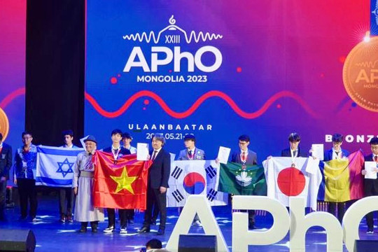8 học sinh Việt Nam đạt giải tại Olympic vật lý châu Á - Thái Bình Dương