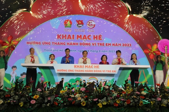 Trung ương Đoàn tổ chức khai mạc hè, hưởng ứng Tháng hành động vì trẻ em năm 2023