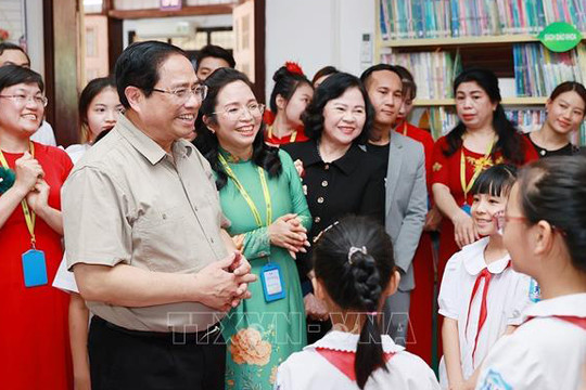 Ngày Quốc tế thiếu nhi 1-6: Thủ tướng Phạm Minh Chính thăm cơ sở giáo dục trẻ thiệt thòi