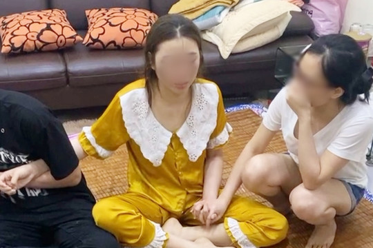 Tạm giữ bảo mẫu nghi bạo hành trẻ sơ sinh tại chung cư ở Hà Nội