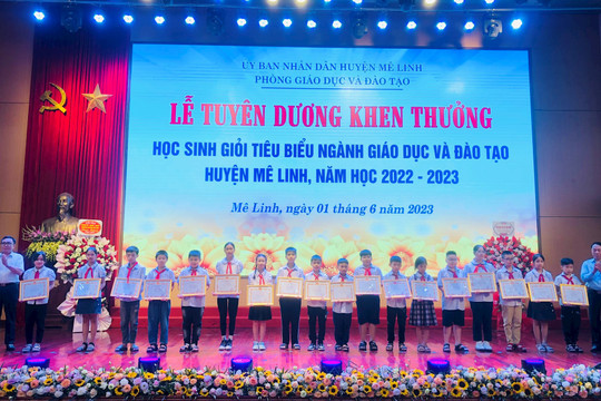 Mê Linh phấn đấu đề nghị công nhận mới 7 trường đạt chuẩn quốc gia trong năm 2023