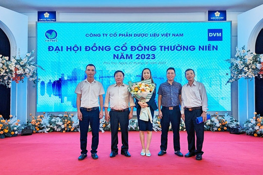 Công ty cổ phần Dược liệu Việt Nam tổ chức thành công Đại hội cổ đông thường niên năm 2023