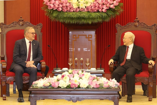 Nhất trí đưa quan hệ hai nước Việt Nam - Australia lên tầm cao mới