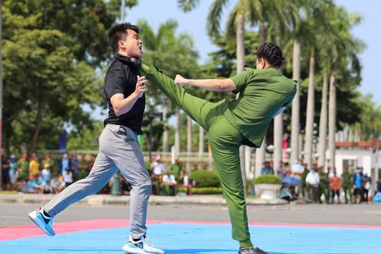 Công an Hà Nội đạt giải Ba toàn đoàn Hội thi quân sự, võ thuật CAND năm 2023