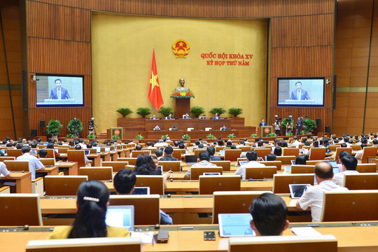 Hôm nay (8-6), Phó Thủ tướng Chính phủ Lê Minh Khái trả lời chất vấn của Quốc hội