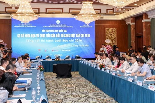 Sửa đổi, bổ sung Luật Báo chí 2016 Hoàn thiện hành lang pháp lý, tạo sự chủ động, linh hoạt cho cơ quan báo chí