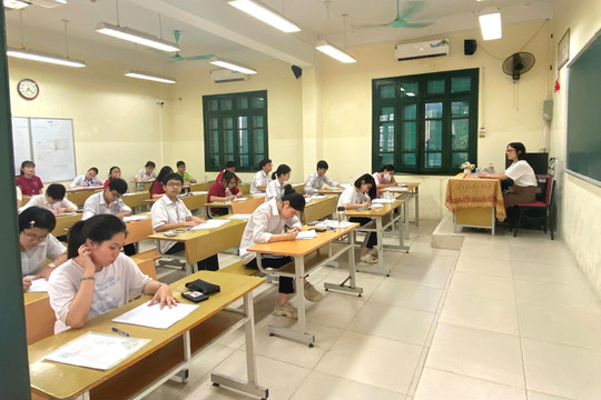 Thi tuyển sinh lớp 10 ở Hà Nội: 1 thí sinh vi phạm quy chế ở môn thi cuối