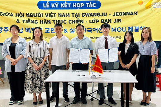 Hợp tác chiến lược về phát triển ngôn ngữ Hàn Quốc cho cộng đồng người Việt Nam tại Gwangju - Jeonnam