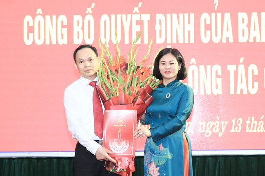 Điều động, chỉ định đồng chí Lê Văn Bính làm tân Phó Bí thư Huyện ủy Phú Xuyên