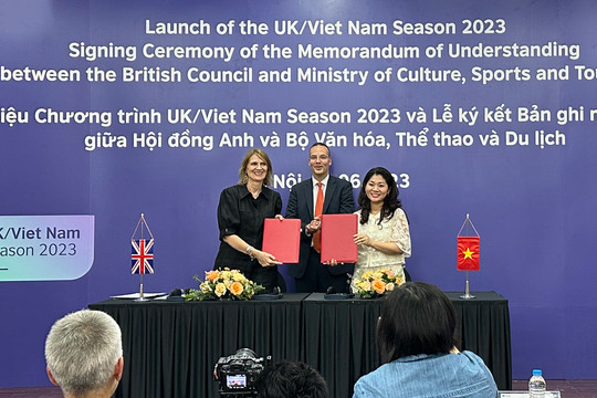 Thúc đẩy hợp tác về giáo dục, văn hóa nghệ thuật giữa Việt Nam và Anh