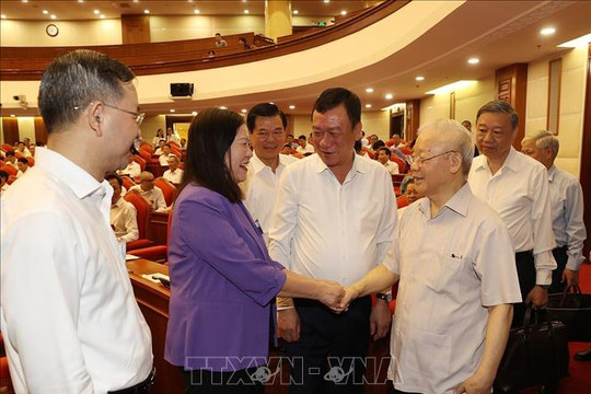 Tổng Bí thư Nguyễn Phú Trọng: Kiên trì xây dựng văn hóa liêm chính của cán bộ, đảng viên