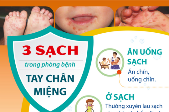 Thành phố Hồ Chí Minh: Số ca tay chân miệng tăng 142% so với 4 tuần trước