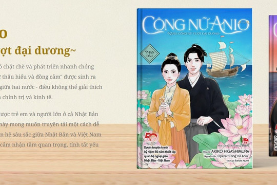 “Công nữ Anio”, cuốn sách về một công chúa Việt Nam làm dâu Nhật Bản