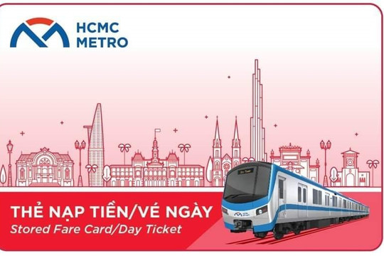 Công bố mẫu thẻ vé metro số 1 Bến Thành – Suối Tiên