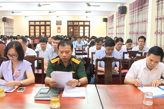 Đảng bộ huyện Phúc Thọ kết nạp được 106 đảng viên mới