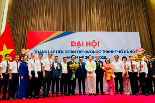 Ông Nguyễn Mạnh Hùng là Chủ tịch Liên đoàn Taekwondo thành phố Hà Nội