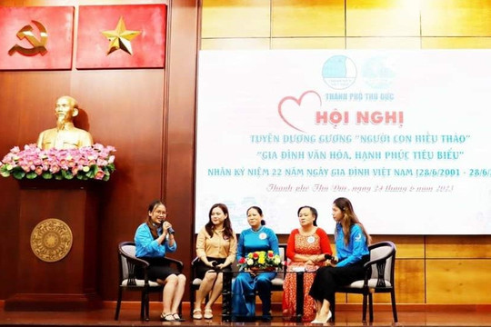 Thành phố Hồ Chí Minh: Nhiều hoạt động hướng đến Ngày Gia đình Việt Nam