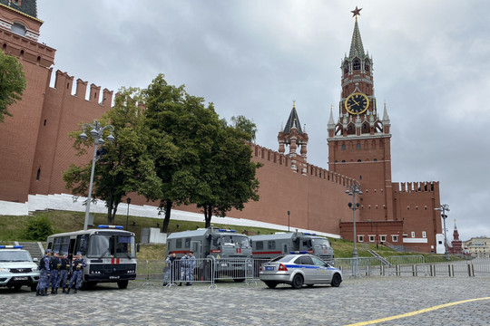 Nga dỡ bỏ chế độ chống khủng bố tại thủ đô Mátxcơva sau vụ Wagner