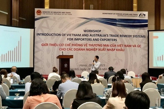 Việt Nam - Australia chia sẻ kinh nghiệm phòng vệ thương mại