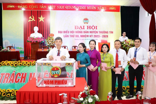 Hội Nông dân thành phố Hà Nội tổ chức thành công Đại hội Hội Nông dân cấp cơ sở