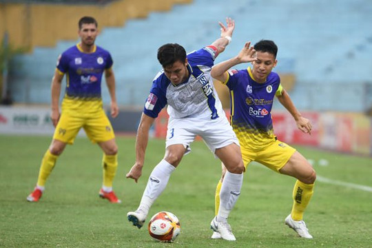 Hà Nội FC trắng tay trước Sông Lam Nghệ An ngay trên sân nhà