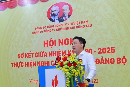 Bí thư Đảng ủy, Chủ tịch HĐQT PV GAS dự sơ kết giữa nhiệm kỳ các đảng bộ cơ sở