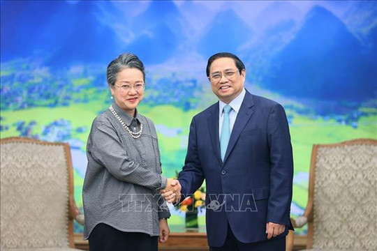 Thủ tướng Phạm Minh Chính tiếp Phó Tổng Thư ký Liên hợp quốc kiêm Thư ký Điều hành ESCAP