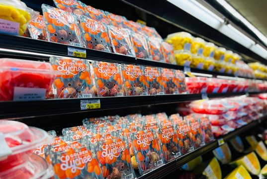 Gần 20 tấn vải tươi Việt Nam phân phối tại các siêu thị Hoa Kỳ