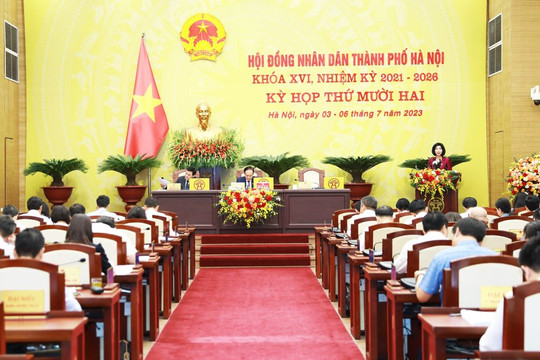 HĐND thành phố Hà Nội thông qua Nghị quyết điều chỉnh Kế hoạch đầu tư công năm 2023