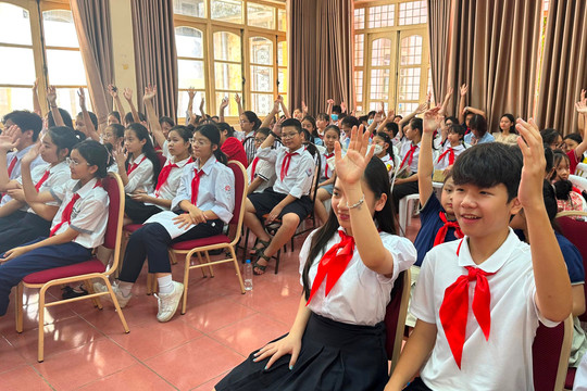 1.250 ý kiến gửi tới Diễn đàn trẻ em thành phố Hà Nội năm 2023