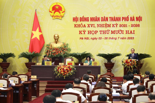 Bế mạc kỳ họp thứ mười hai, HĐND thành phố Hà Nội khóa XVI