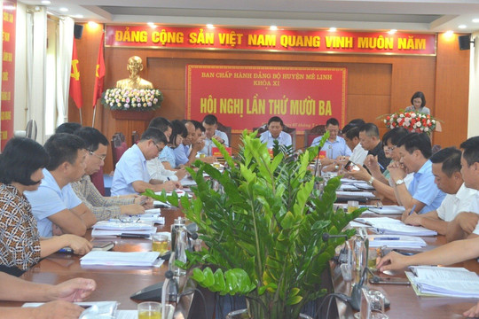 Huyện Mê Linh có 100% đảng viên cài đặt thành công sổ tay đảng viên điện tử