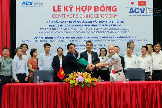 ACV ký kết gói thầu tư vấn giám sát dự án sân bay Long Thành trị giá hơn 630 tỷ đồng