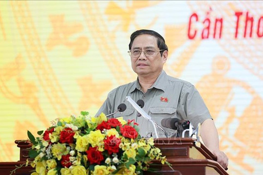 Thủ tướng: Gỡ nút thắt, thúc đẩy các dự án cao tốc và vốn ODA ở Đồng bằng sông Cửu Long