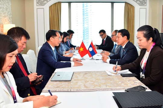 Việt Nam sẵn sàng hỗ trợ Lào đảm nhiệm thành công Năm Chủ tịch ASEAN 2024