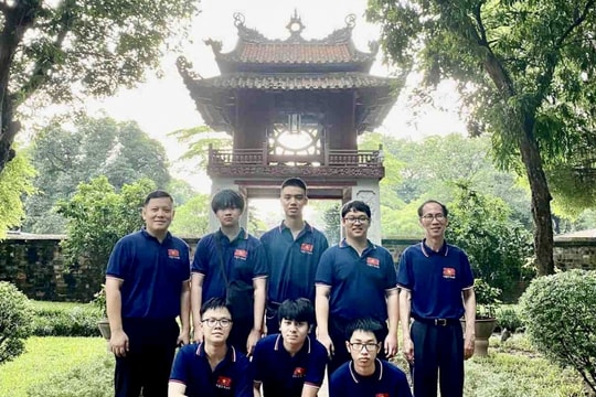 Học sinh Việt Nam đạt thành tích cao tại Olympic Toán học quốc tế