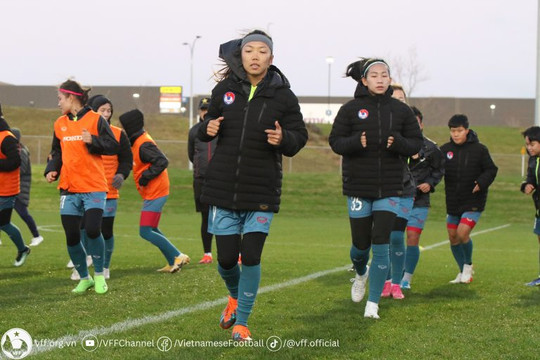 Lịch thi đấu: Đội tuyển nữ Việt Nam đối đầu đội hạng 6 thế giới