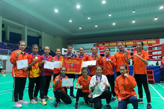 Hà Nội vô địch toàn đoàn giải trẻ kickboxing toàn quốc 2023