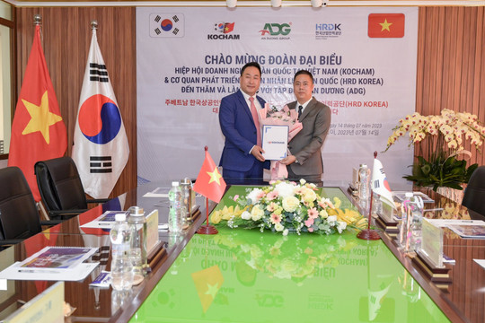 Tập đoàn An Dương trở thành thành viên chính thức của Hiệp hội doanh nghiệp Hàn Quốc tại Việt Nam