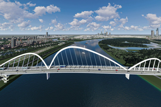 Thành phố Hồ Chí Minh: Phối cảnh 2 cây cầu lớn sắp được xây dựng