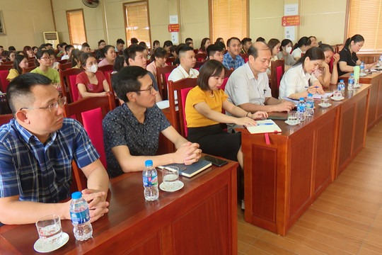 107 học viên tham gia lớp bồi dưỡng lý luận chính trị đảng viên mới