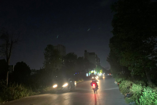 Quận Hà Đông: Nhiều đường phố không đèn công cộng