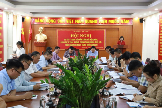 Huyện Mê Linh nâng cao hiệu quả công tác phòng, chống tham nhũng
