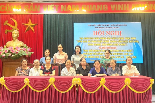 Sơn Tây: Tuyên truyền về an toàn thực phẩm tại phường Quang Trung