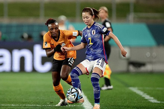 Đội tuyển nữ Nhật Bản thắng đậm 5-0 trước Zambia