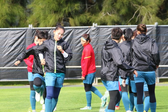 Trung vệ Chương Thị Kiều tự tin đội tuyển nữ Việt Nam sẽ thi đấu tốt trước Bồ Đào Nha